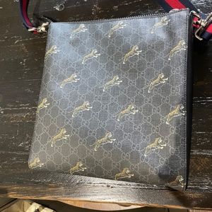 Gucci Bestiary Messenger With Tigers for Men